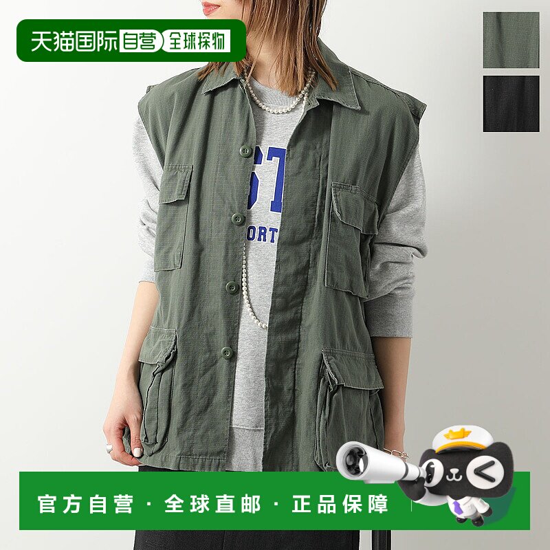 日本直邮ROTHCO 背心 BDSH NOSLEEVE 女式棉质背心无袖军事复古加