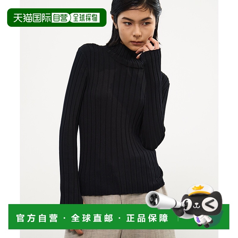 1h可退 日本直邮STUDIOUS 女装 宽罗纹设计 针织衫 半高领显瘦 12