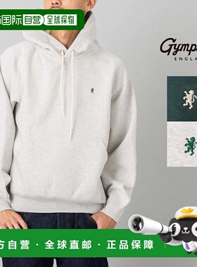 日本直邮GYMPHLEX 男士长袖运动衫 衬里 套头衫 休闲 简约 刺绣