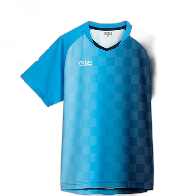 日本直邮VICTAS 短袖垂直渐变比赛衫 VERTICAL GRADATION GS 乒乓
