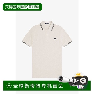 Polo衫 简约时尚 舒适短袖 米色 男款 PERRY 日本直邮FRED FW24