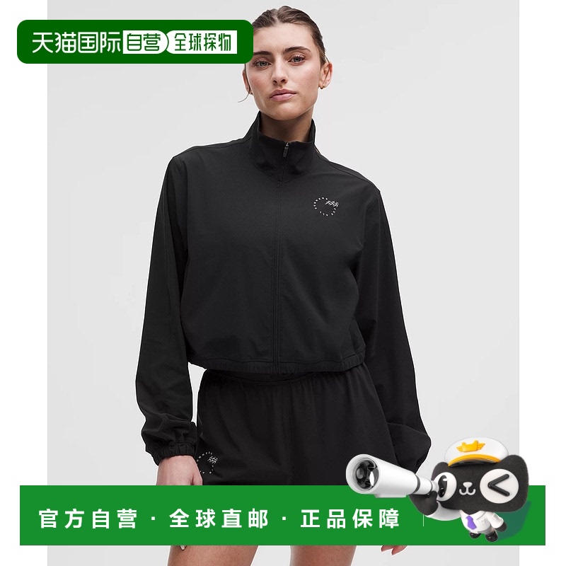 1h可退 日潮跑腿Lululemon露露乐蒙 Mile Maker Run Crew 印花束