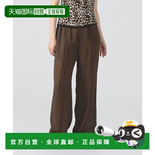 女士透气网纱直筒裤 BEAMS 61231250597 日本直邮Ray 1h可退