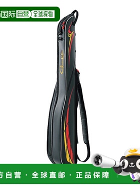 日本直邮Gamakatsu Gamaiso 鱼竿收纳盒 GC297 黑色 x 红色 GC297
