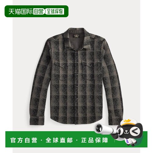 日本直邮Double RL 男装 羊毛羊绒美式西部风格衬衫针织外套 MNRR