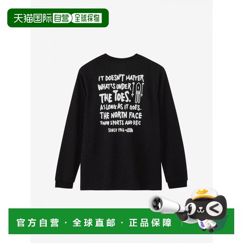 日本直邮The North Face 北面 长袖T恤 男女通用 NT82690-K