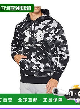 【日本直邮】安德玛 卫衣_帽衫 UA Rival Fleece BL Printed S