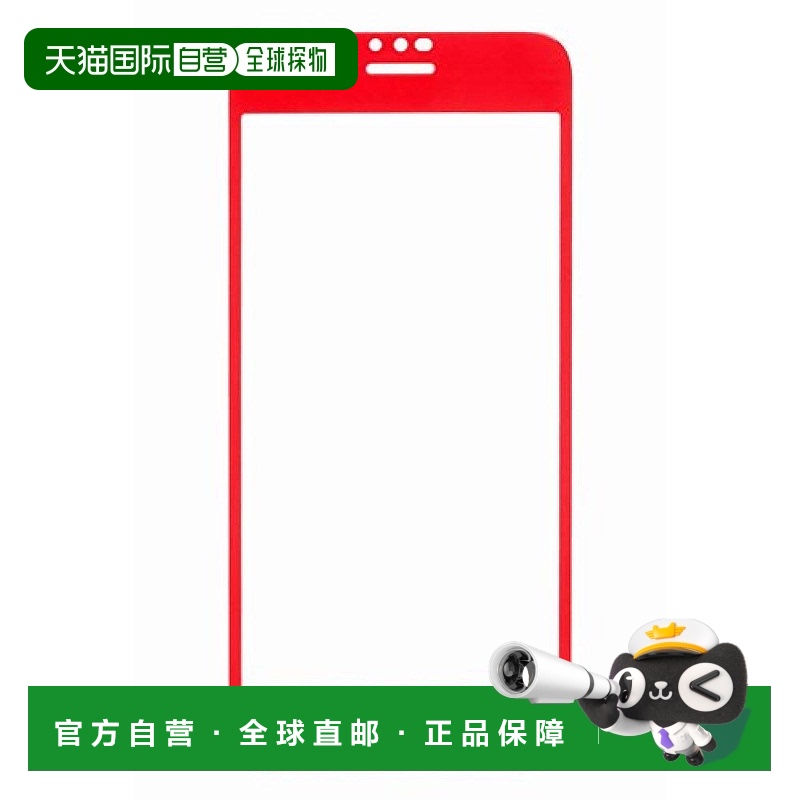 【日本直邮】Hamee 手机钢化膜 iPhone8/7/6s/6 iFace 红色