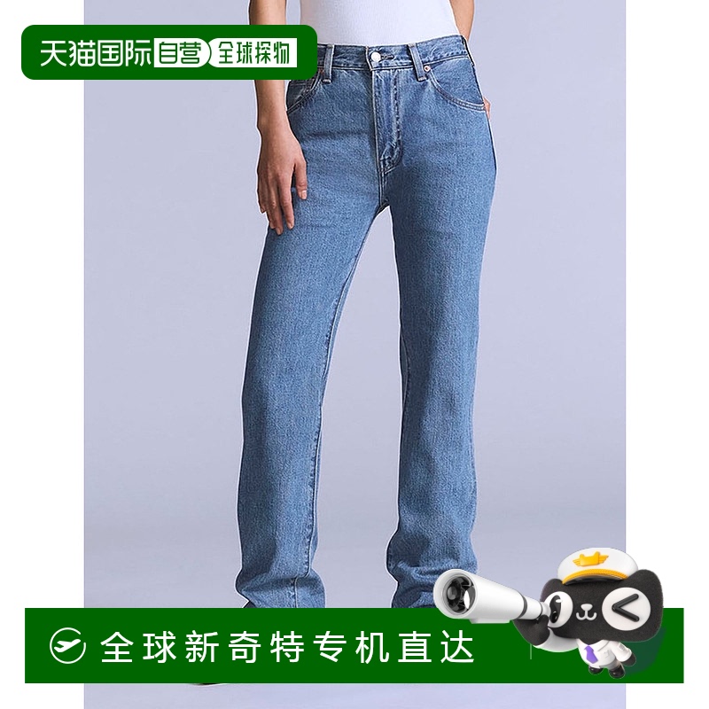 1小时内可退 日本直邮Levi's 女士BLUETAB™ PLANK 中蓝直筒牛仔裤