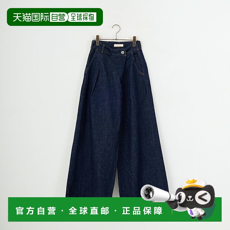 1h可退 日本直邮SOMETHING 女士宽松牛仔裤 CORE环保棉制 日本产