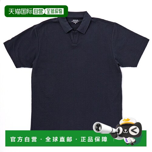 日本直邮Ralph Lauren Polo 针织泡泡纱Polo衫短袖上衣