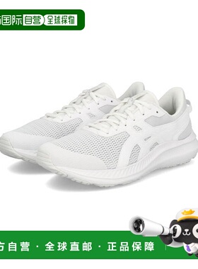 日本直邮ASICS JOLT 5 EXTRA WIDE男士跑步运动鞋 白色 [1011B964