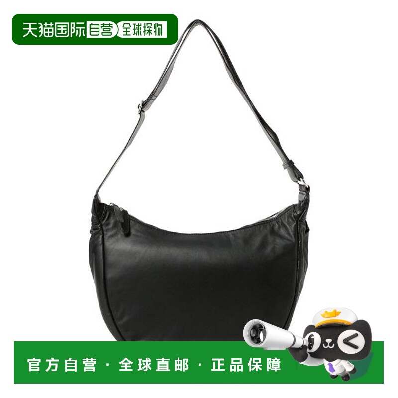 1h可退 日本直邮BEAMS 半月形皮革包斜挎包女包