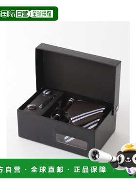 日本直邮Quit Running 男士丝绸领带套装