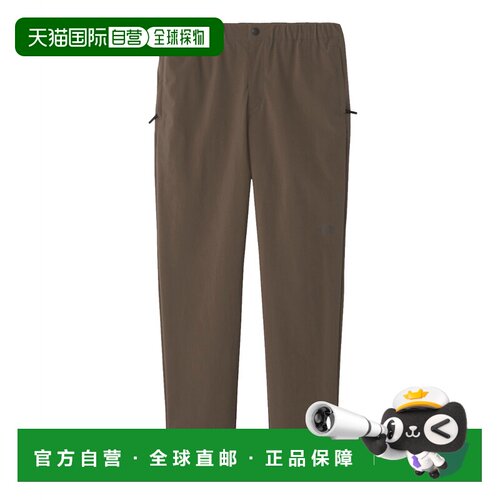 日本直邮北面THE NORTH FACE 纯色修身锥形休闲裤 女款 烟熏棕色