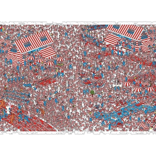 【日本直邮】beverly拼图40片拼图寻找威利呜呼之国26x38cm