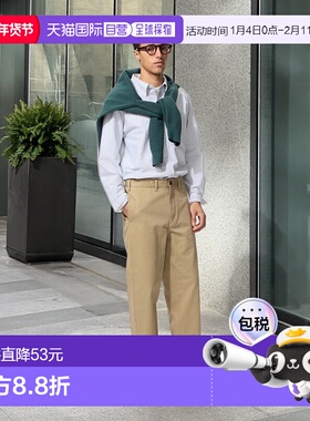 日本直邮Uniqlo 无 直筒工装裤 479424优衣库裤子休闲裤阔腿裤