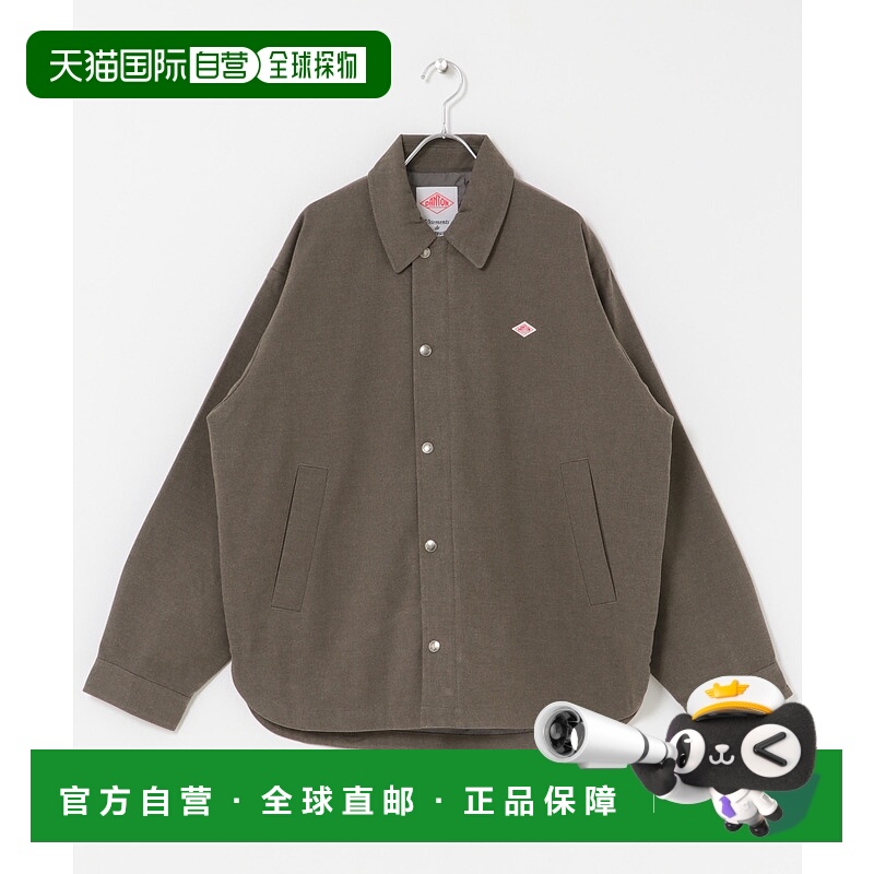 1h可退 日本直邮Danton 男装宽松教练夹克 半拉链双口袋设计 DMA7