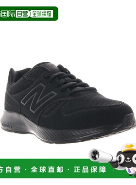 日本直邮New Balance 男士 MW550 低帮步行鞋宽 4E黑色系带运动休