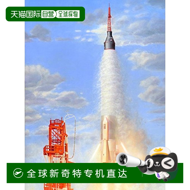 【日本直邮】Platz火箭・宇宙飞船 HM2002 1/72Mercury-Atlas 1号