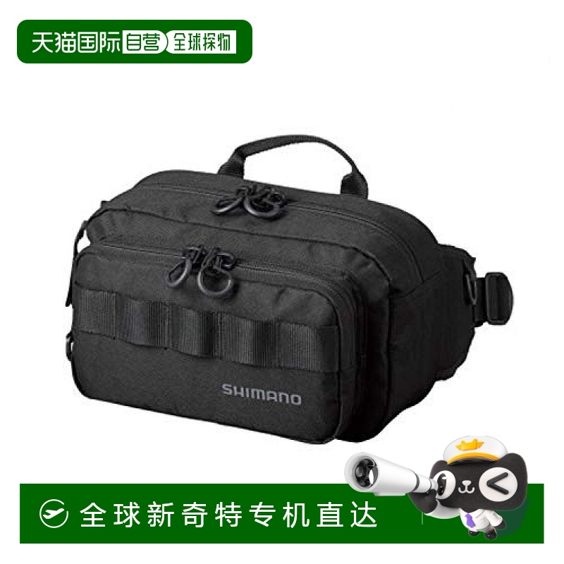 【日本直邮】SHIMANO禧玛诺垂钓装备钓具袋腰包BW-021T黑色M