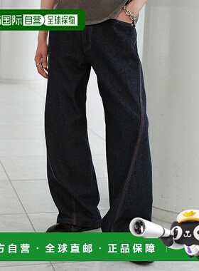 1h可退 日本直邮WYM LIDNM 男士复古洗水宽松牛仔裤 WYpt1240