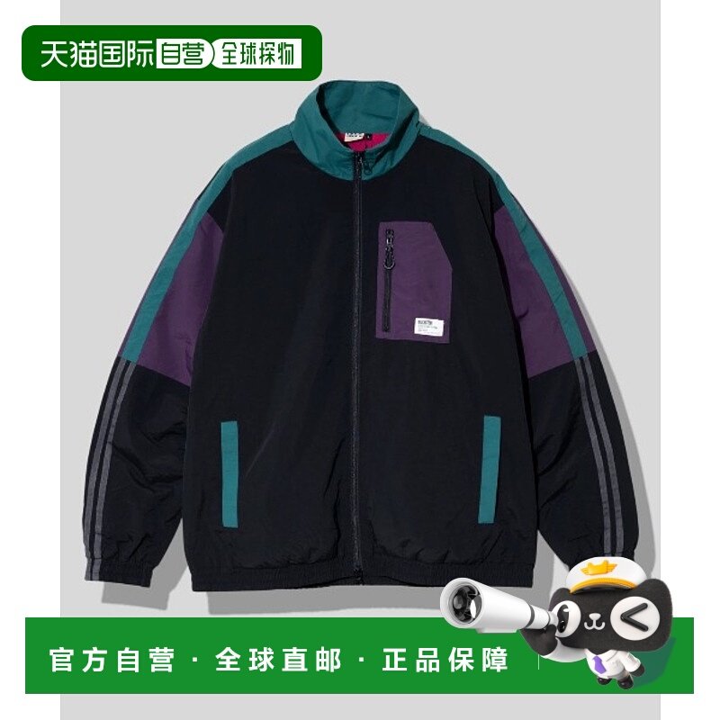 1h可退 日本直邮Duckster 男女同款 实践夹克 part2 配色拼接条纹