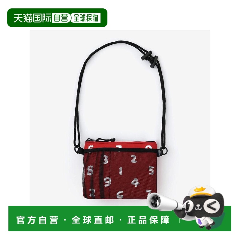 日本直邮日潮 SOUSOU×POKETLE 网眼斜挎包6901133肩带单肩包