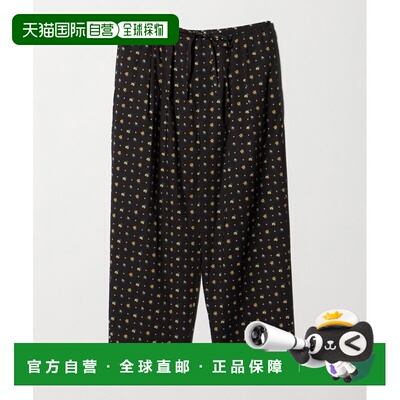 1h可退 日本直邮Steven Alan 女士 棉质褶皱松量阔腿裤 821410000