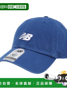 日本直邮New Balance 47 Clean Up 帽子[LAH00151GAB] 蓝色