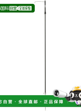 【日本直邮】LOGOS 地球棒灯笼杆 71905004 黑色（大约）宽 15 x