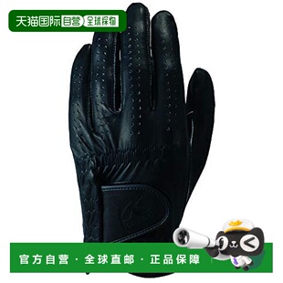 【日本直邮】高尔夫手套SILKY FIT稍短尺寸右手用黑色 26cmGF-172
