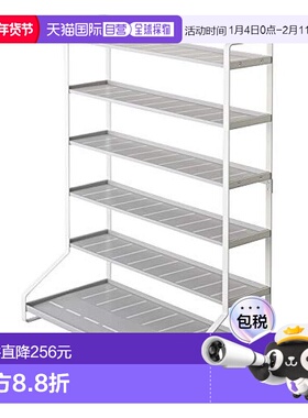 【日本直邮】Yamazaki山崎 迷你汽车收纳盒 白色W51XD24XH65cm 50