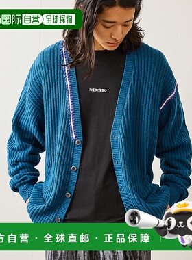 1h可退 日本直邮JUNRed 男士彩色缝线宽松开衫 2025AANK75050