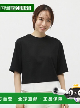 日本直邮TIGORA 女士半袖UV防晒棉感层搭T恤 运动装