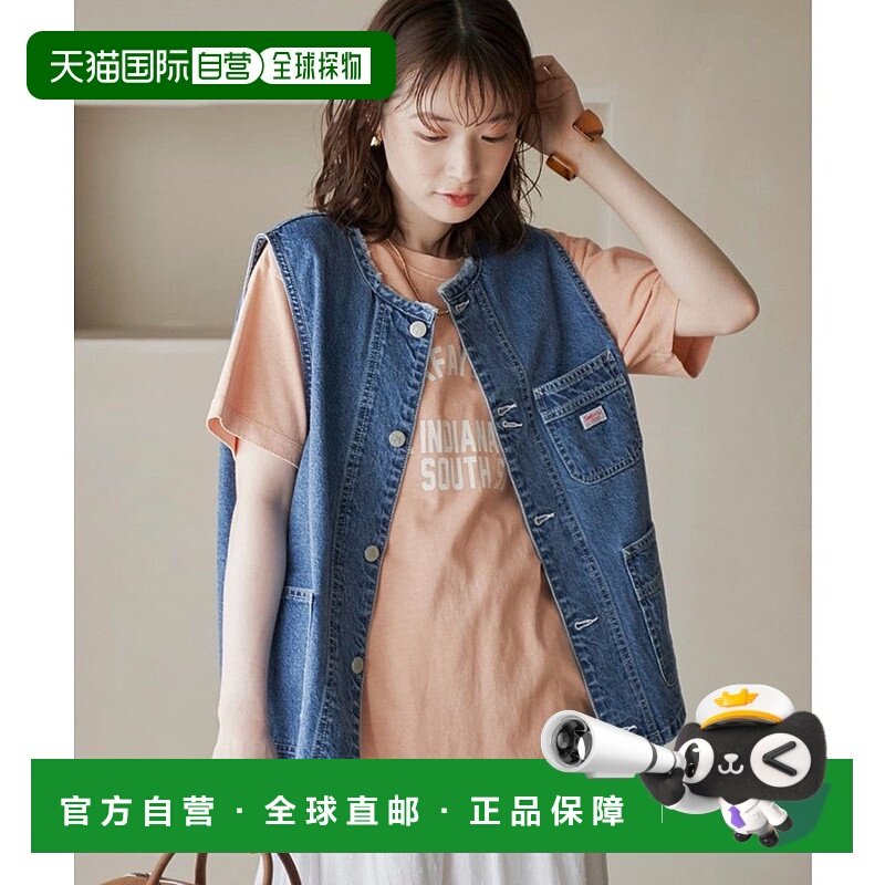 日本直邮coen 史密斯别注牛仔背心 [CO3322EW015701]内搭