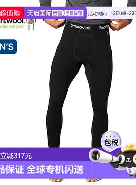日本直邮Smartwool 经典四季美利奴男士保暖打底裤 (SW61423) 徒