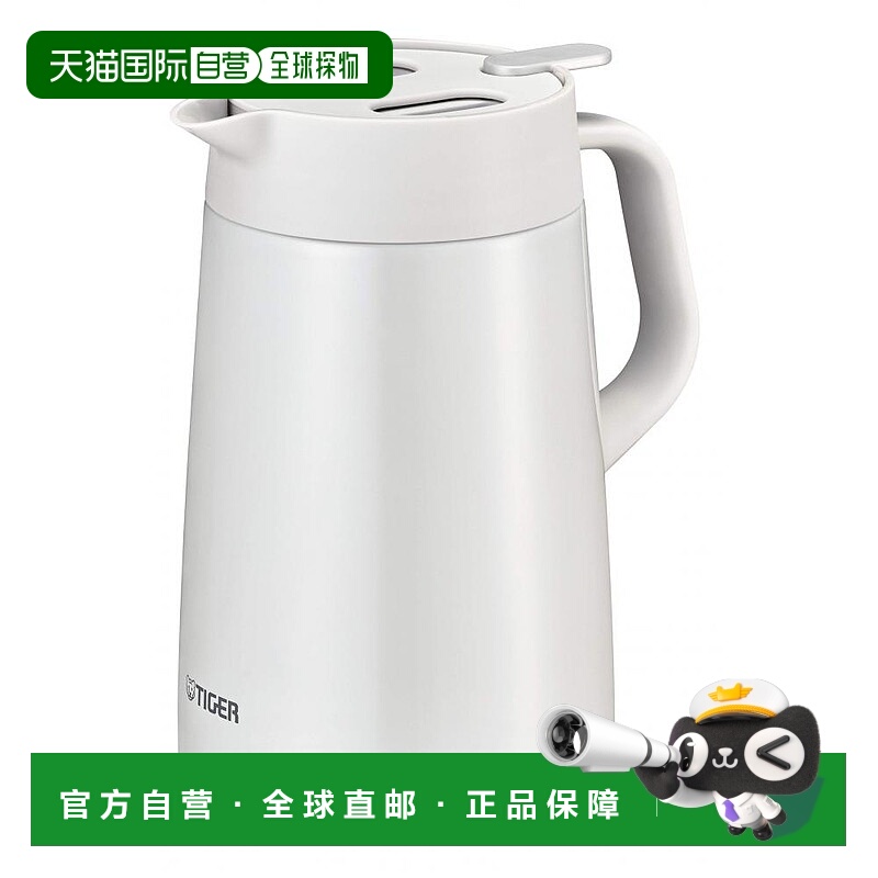 【日本直邮】TIGER虎牌保温保温壶热水壶白色1.2L家用办公PWO-A12