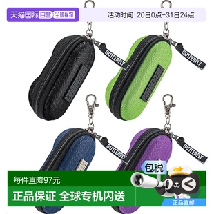 日本直邮 可收纳2个乒乓球 蝴蝶 乒乓球盒 靛蓝色 乒乓球包