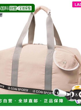 日本直邮Le Coq Sportif 女士翻盖口袋波士顿包 LG5FBB01L PK00