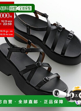 日本直邮CAMPER Tasha 凉鞋 K201713 女士平底厚底轻质系带厚底鞋