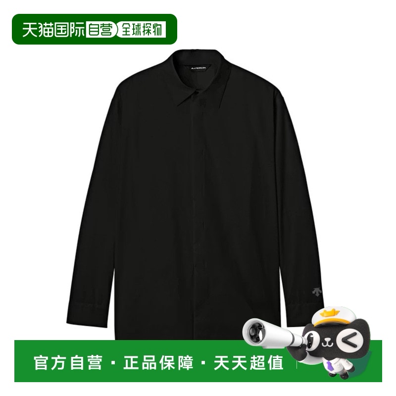 日潮跑腿DESCENTE迪桑特 气流长袖衬衫 BK00 S DU5SLSA1M商务