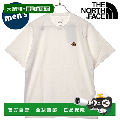 日本直邮The North Face 男士短袖圆顶 Logo T恤 [NT32640-W SS26