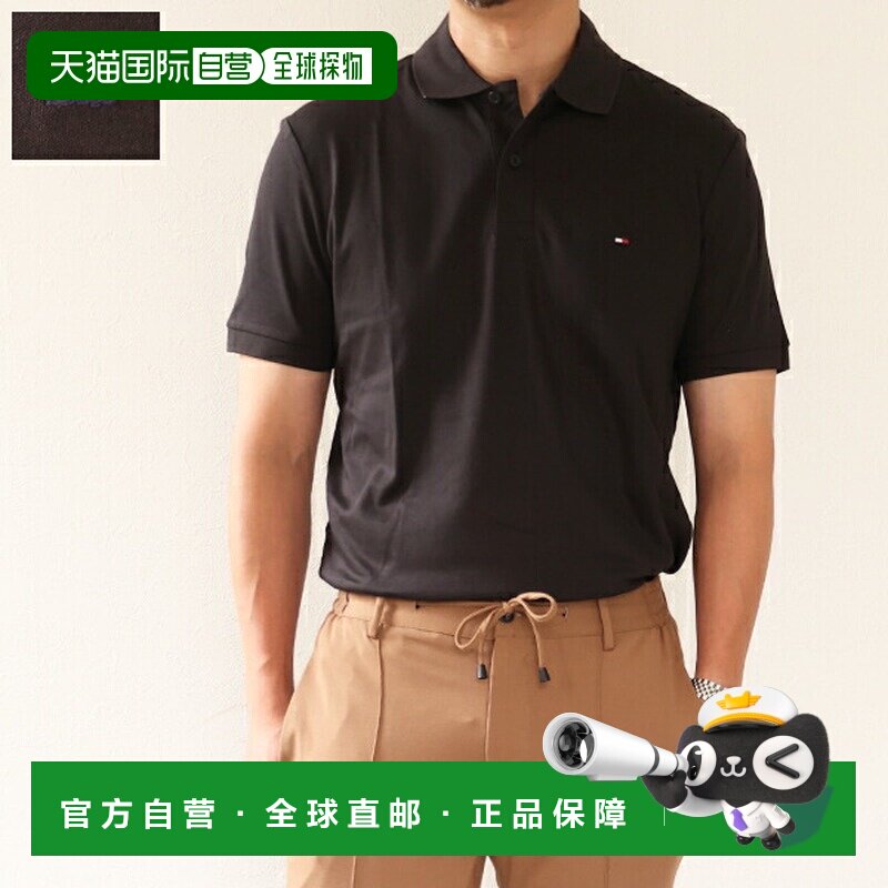 日本直邮Tommy Hilfiger 汤米希尔费格男士短袖Polo衫 Liquid Cot