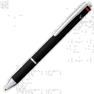 【日本直邮】Rotring红环中性笔三重笔黑色1904-453日本制握感舒