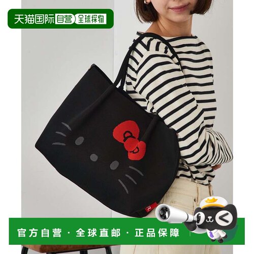日本直邮ROOTOTE IP 迪利 露芙 凯蒂猫 A 8382 黑色