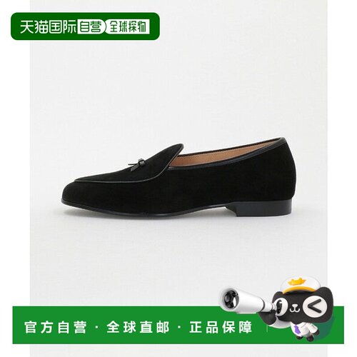 日本直邮UNITED ARROWS 绒面革贝雷帽鞋 [95666618] 绿色