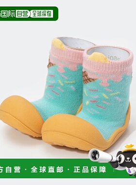 日本直邮ATTIPAS 冰淇淋婴儿鞋儿童袜鞋冰淇淋婴儿鞋鞋婴儿庆典训