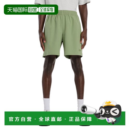 日本直邮New Balance NB Athletics 舒适利落中腰运动短裤 男款
