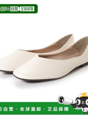 【日本直邮】Vivian Vivian Square 脚趾 V-cut babouche（乳白色